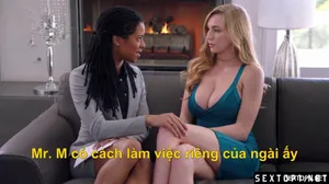 Sex với cô em gái cùng cha khác mẹ rám nắng gợi cảm trong bộ đồ lót đôi màu đỏ và tất trắng